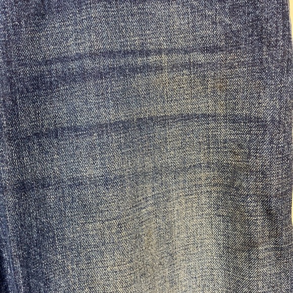 ARIZONA JEANS Relaxed Straight Whiskered 5 Pocket CHORE Work Denim Jeans 32 - Picture 5 of 12